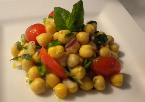 Warm Chickpea Salad