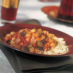 Moroccan Stew with Vegetables and Chickpeas
