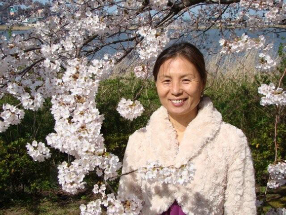 Ishta with blossoms