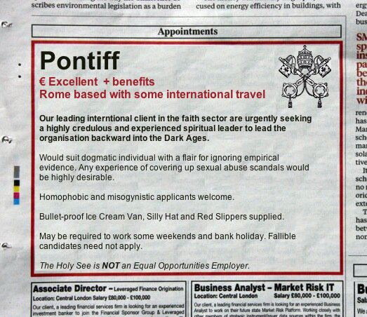 Pontiff ad