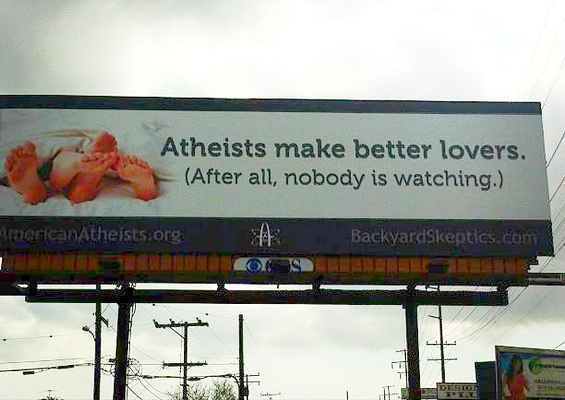 Atheists make better lovers