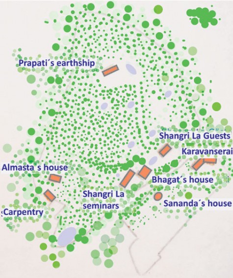 Find your way through the Shangri La compound
