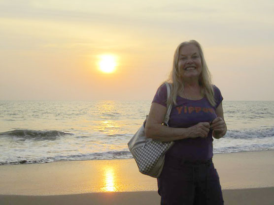 Leela-sunset