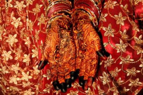 Bridal Henna Decoration