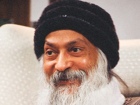 Osho smiling
