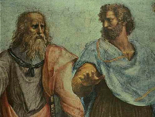 Plato and Aristotle 