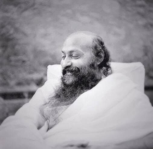 Osho smiling maybe Mt Abu
