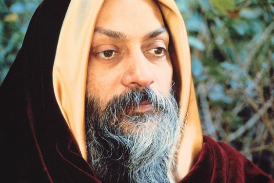 Osho in garden