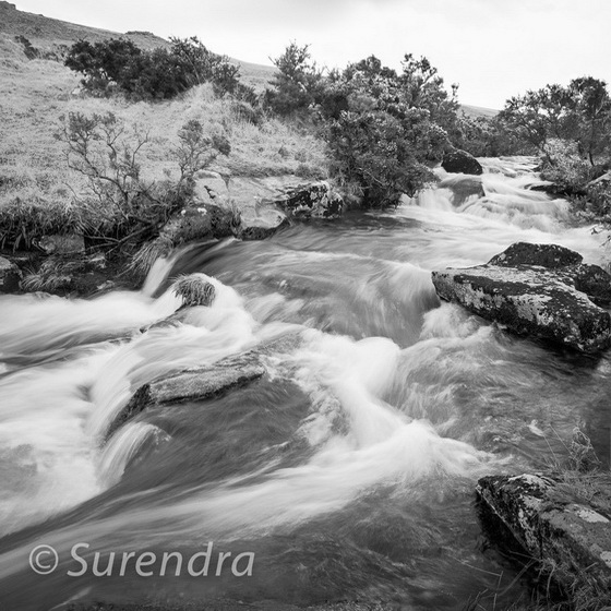 East Okement River, Dartmoor, UK