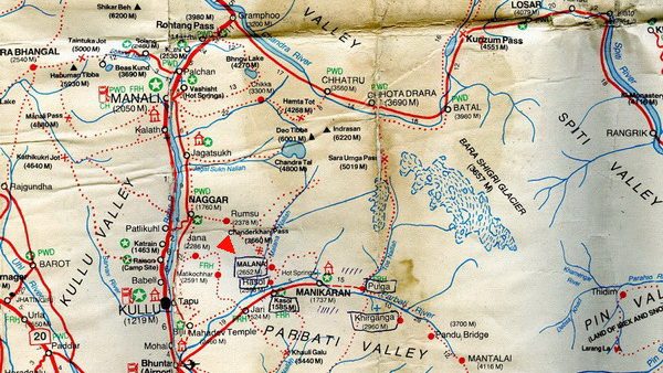 Location Malana Village