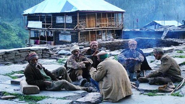 Men in Malana Village