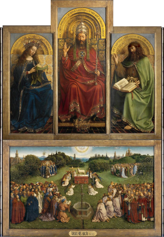 Het Lam Gods, by Jan van Eyck