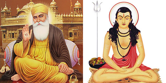 Guru Nanak and Goraknath