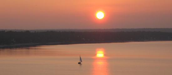 aCanada sunset sunset in Canada