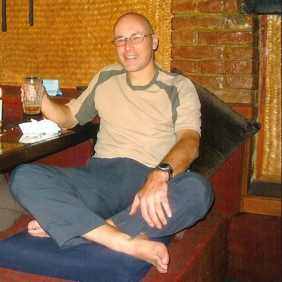 2004 Oct Kathmandu - last beer before the trek