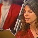 Maneesha reading a sutra