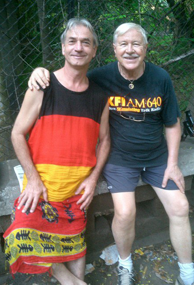 Hareesh with Adhiraj