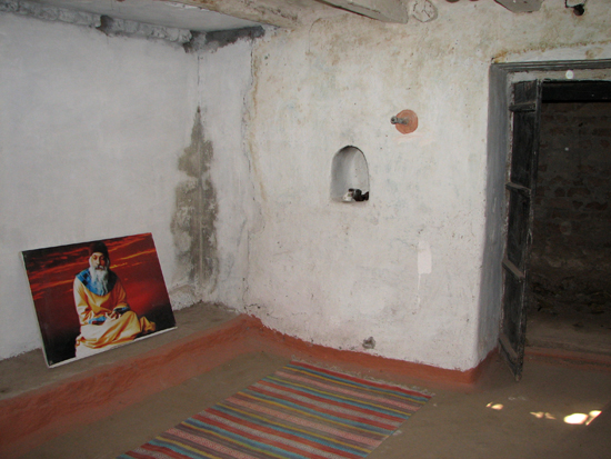Room inside Osho's birth house
