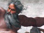God by Michelangelo