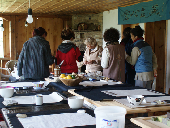 Ganga calligraphy course in Bulgaria