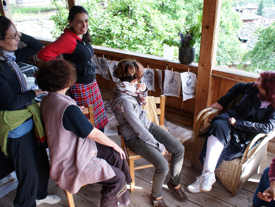 Ganga calligraphy course in Bulgaria