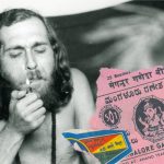 Bodhena in Poona smoking a beedie