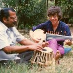 KP and Chinmaya on the tablas and sarod