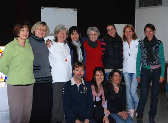An Aura-Soma class in Grenoble