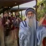 Osho dancing at Rajneeshpuram
