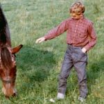 Ed Vulliamy with horse