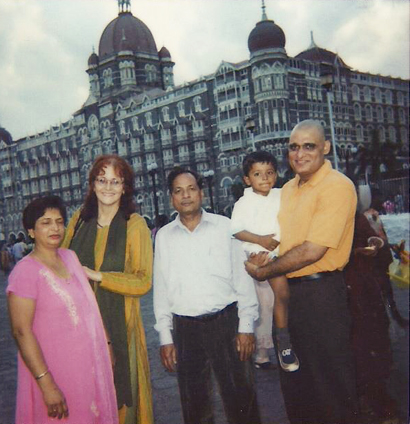 Big Prem with Indian friends