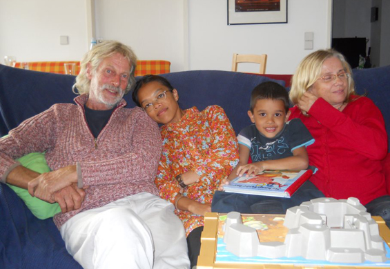 Parijat, Ami, Joris and Vinod