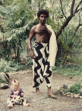 modelling for IZIZI boutique, Pune, 1994