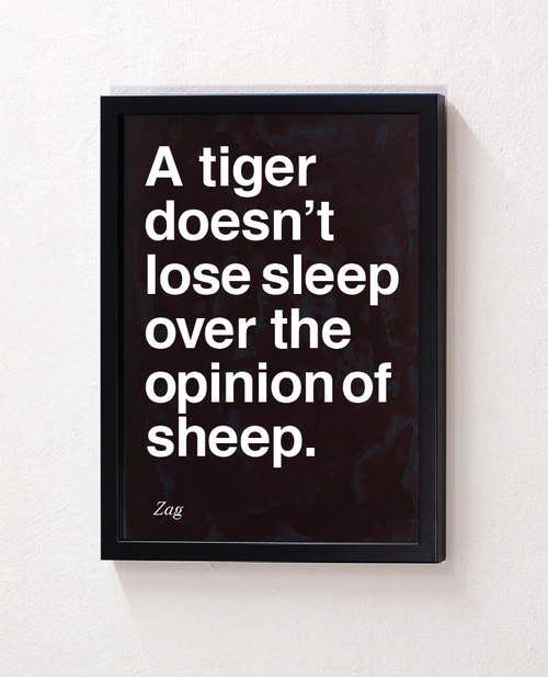 Tiger doesn't lose sleep