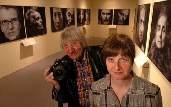 Schels and Lacotta at the Exhibition