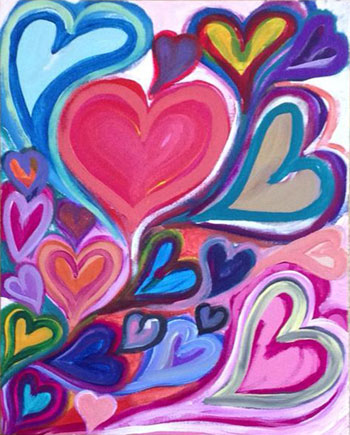 Hearts by Amelia Campbell