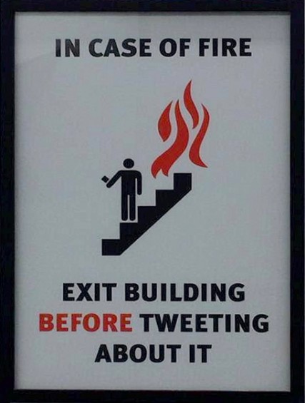 In case of fire