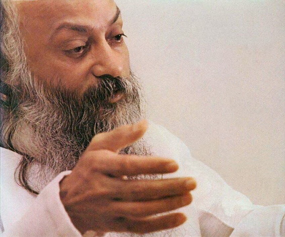 Osho gesturing