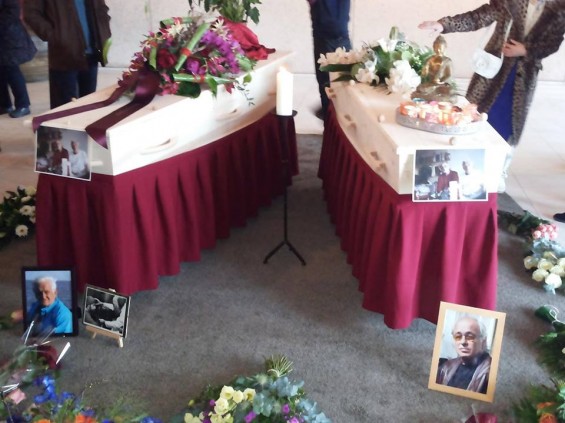 cremation Jaap and Shanti