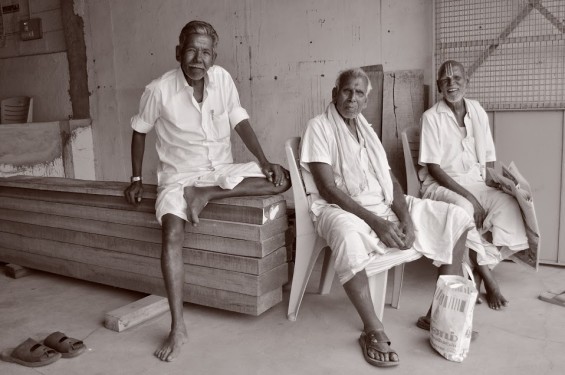 Carpenters at rest
