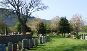 Modern cemetary