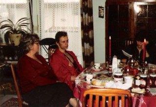 Christmas 1981 with family