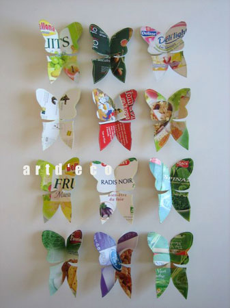 Butterflies-from-food-packaging