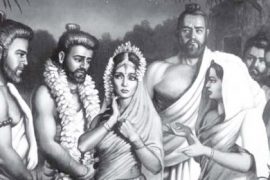 Draupadi and 5 Pandava brothers Feat.
