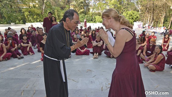 Veeresh and Chandrika in Buddha Grove
