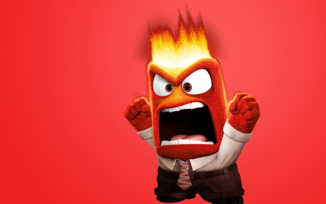 angry man (illustration)