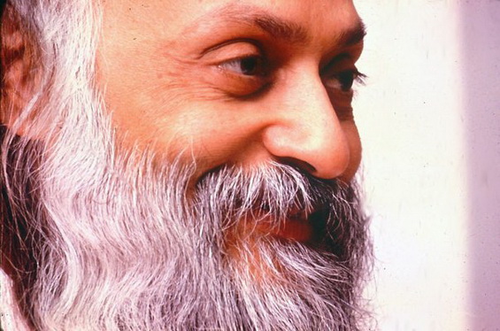 Osho smiling