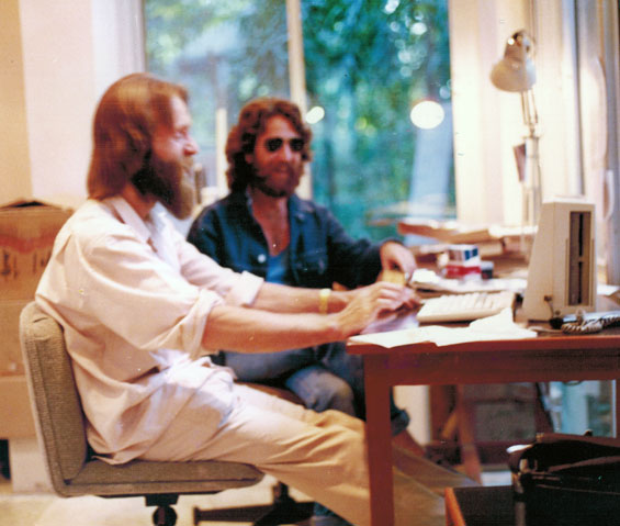 Satyadharma and Chetan Joking