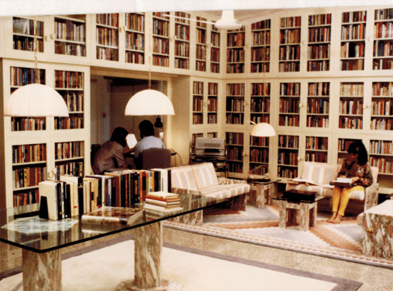 Vimal, Chetan and Jalada in the Library Joking