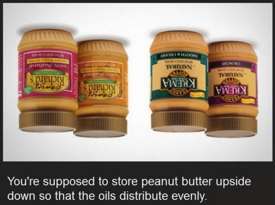 Peanut butter jars